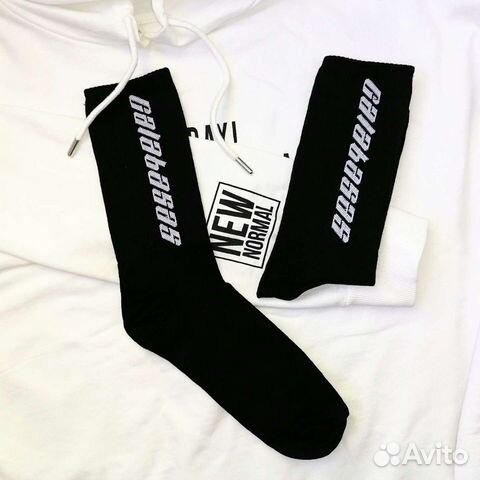 Носки с надписью