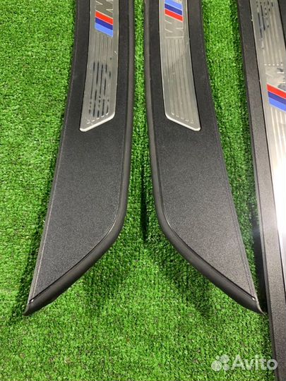 Накладки на внутренние порожки М Bmw 5 F10