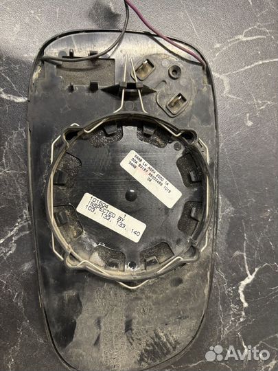 Зеркальный элемент с затемнением saab 9-3,9-5