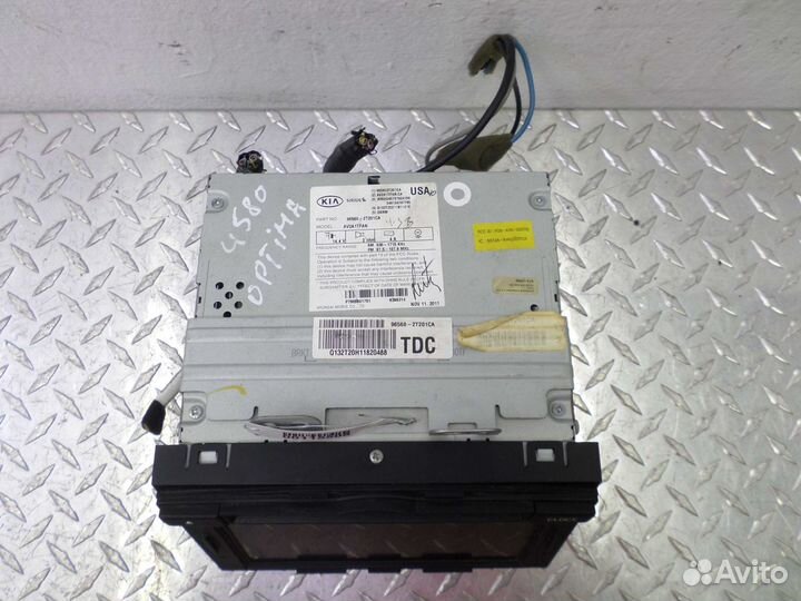 Магнитола Kia Optima 3 (TF) 965602T201CA