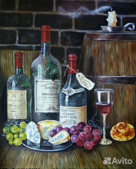 Картина маслом на холсте