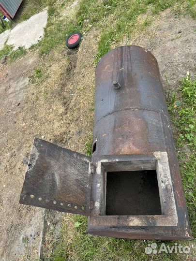 Чугунная печь для бани