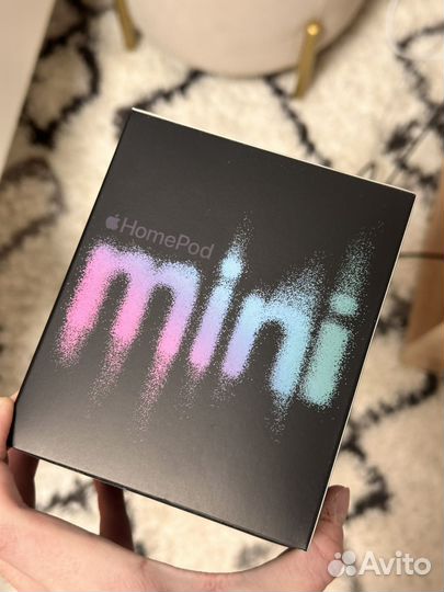 Apple Homepod Mini оригинал идеал коробка