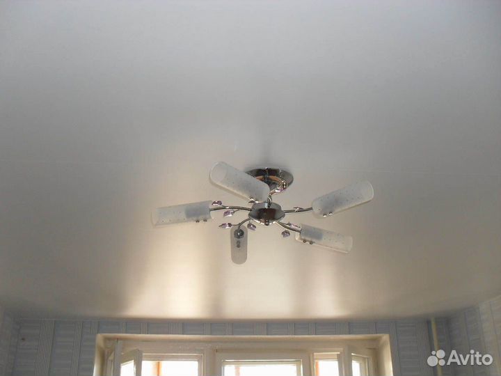 Натяжной потолок в зал 17 метров