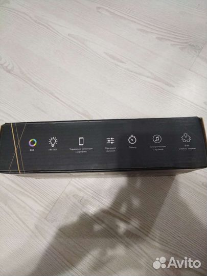 Гирлянда (занавес) Wi-Fi 3х3 м, прозрачный RGB