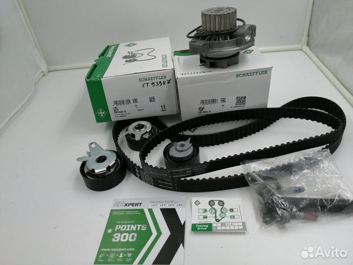 Комплект грм + насос охлаждения для VW