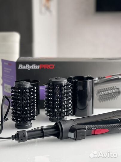 Фен щетка вращающаяся babyliss pro