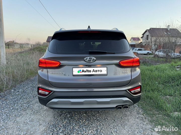 Hyundai Santa Fe 2.0 AT, 2019, 90 277 км