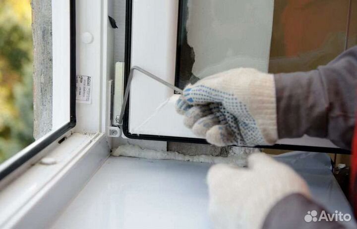 Ремонт, обслуживание пластиковых окон и дверей