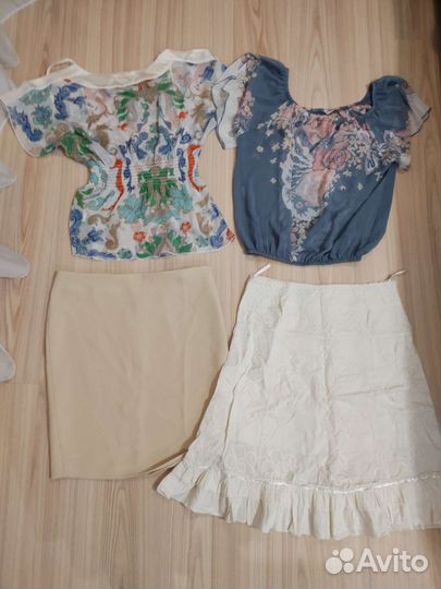 Пакет одежды для девушки 44 46 размер цена за все