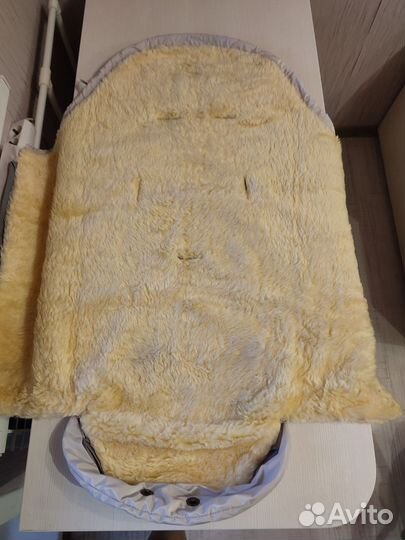 Зимний конверт в коляску до 3 лет