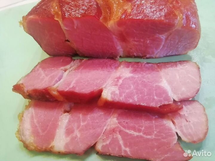 Домашнее копчёное мясо, курочка и др