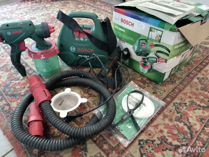 Краскопульт электрический bosch