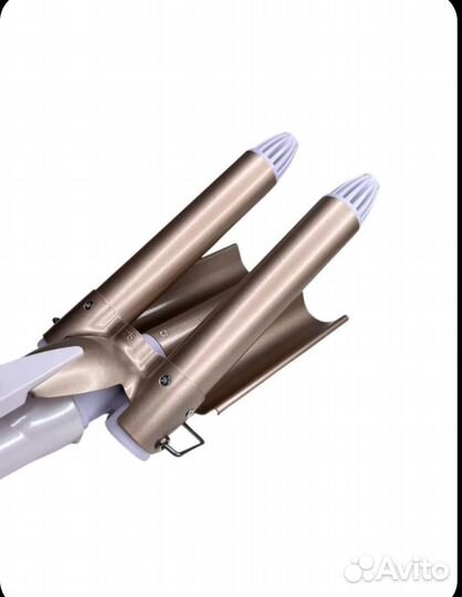 Тройная плойка для завивки волос