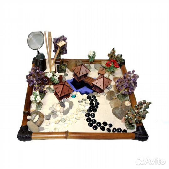 Настольный японский сад камней Дзен Создай мечту