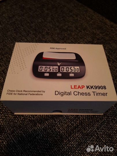 Шахматные часы электронные Fide