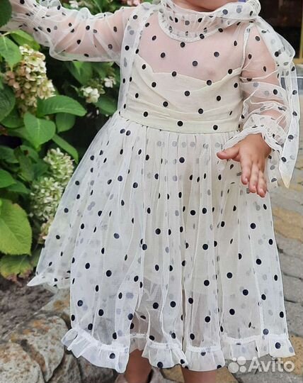 Платье для девочки на фотосессию 92