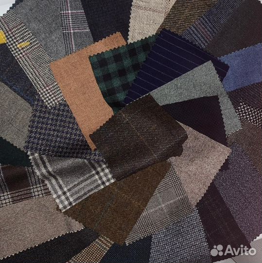 Лоскут шерстяной ткани для рукоделия