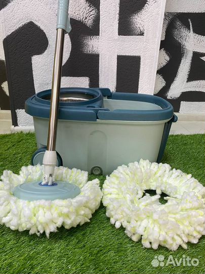 Швабра самоочищающаяся С отжимом И ведром