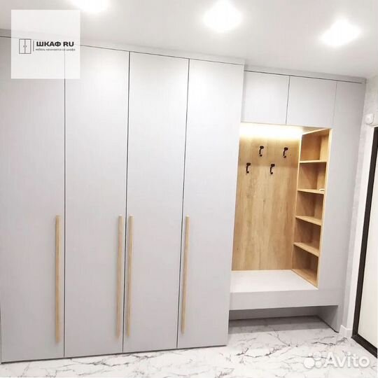 Шкаф с фрезеровкой