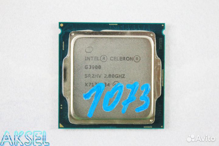 Процессор 1151 celeron G3900 2.80GHz