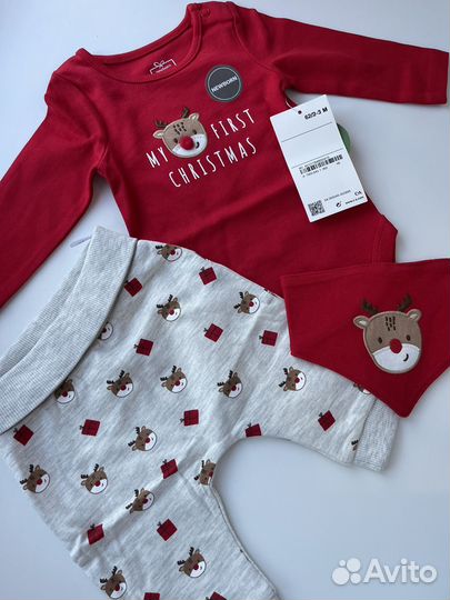 Комплект новогодний новый