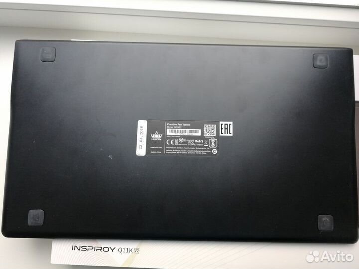 Графический планшет Huion inspiroy q11k v2 рабочий