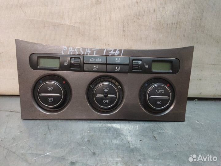 Блок управления климат-контролем Volkswagen Passat