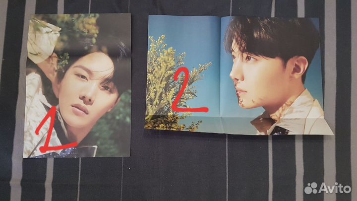 Постеры BTS из музея hybe бтс