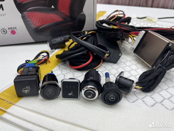 Подогрев сидений, руля. Установка