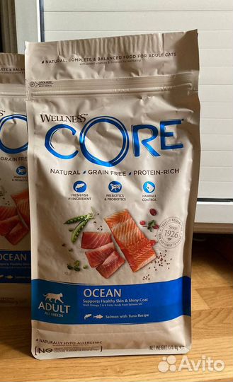 Wellness Core корм для кошек с лососем