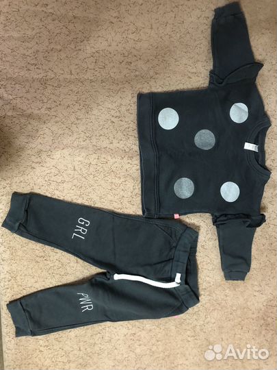 Одежда для девочки пакетом 80 86 92