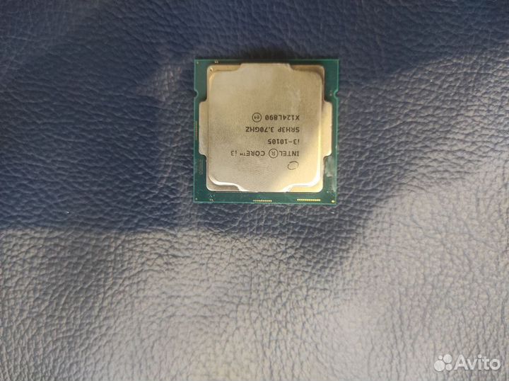 Процессор для компьютера I3-10105 и кулер