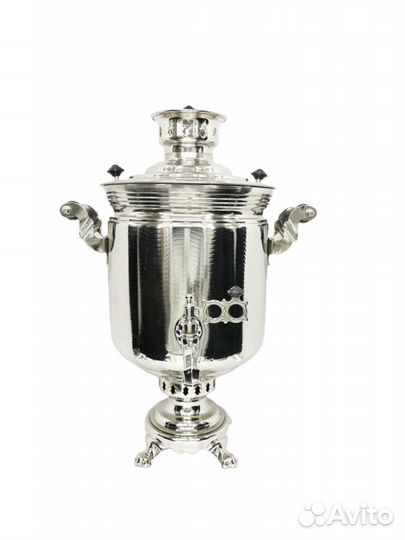 Тульский самовар на дровах