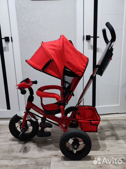 Детский велосипед с ручкой