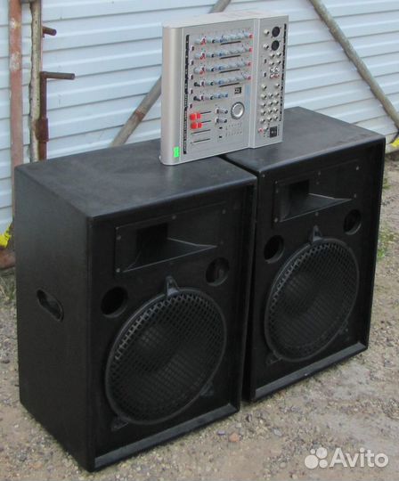 Колонки FA 1100W 2шт Pro D12