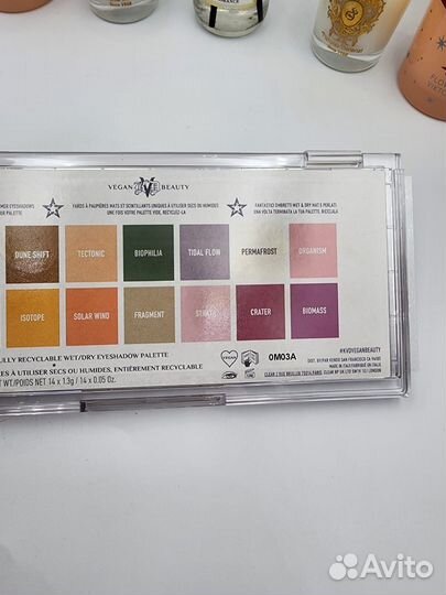Kvd planet fanatic Палетка теней