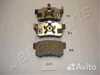 Колодки торм.диск. pp445af Japanparts