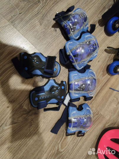 Роликовые коньки детские раздвижные