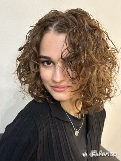 Биозавивка волос. афро, крупные кудри