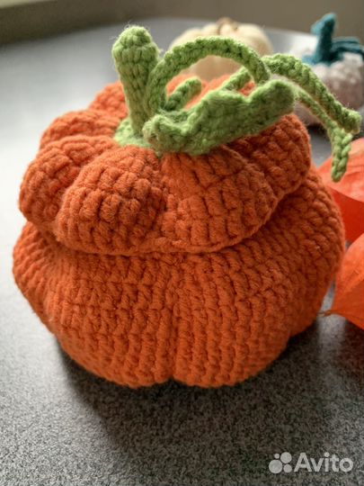 Конфетница тыква
