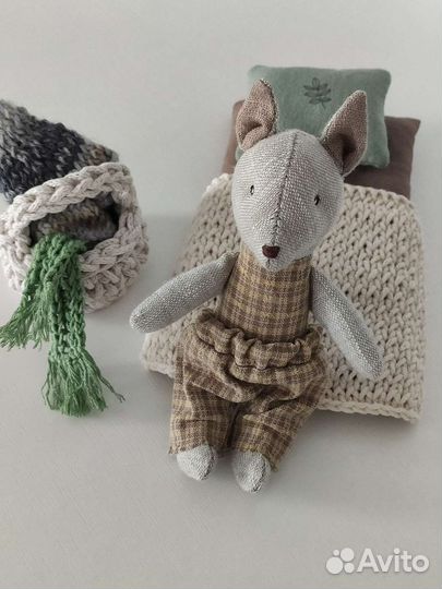 Набор игрушек волчонок