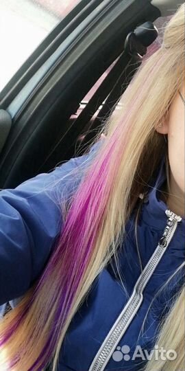 Прядки для волос, с креплением на заколках