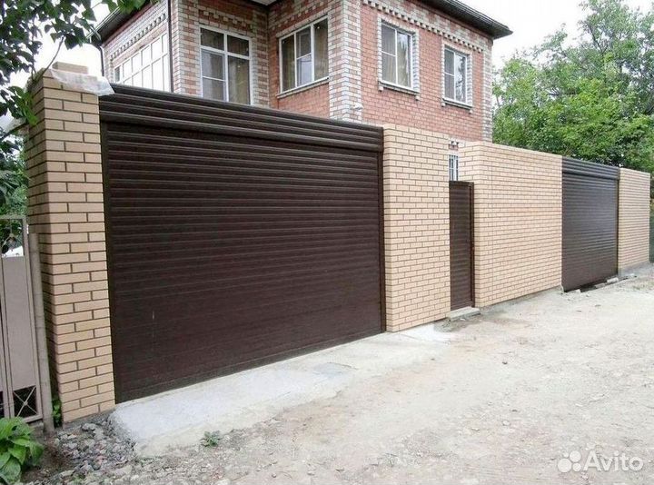 Откатные ворота под ключ