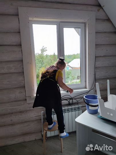 Мойка окон балконов и витрин