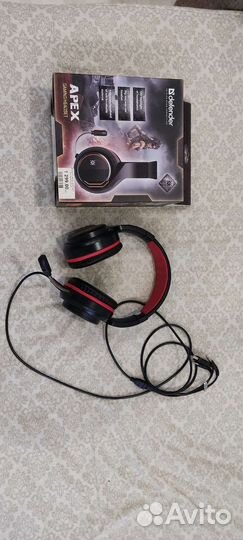 Игровые наушники с микрофоном для пк