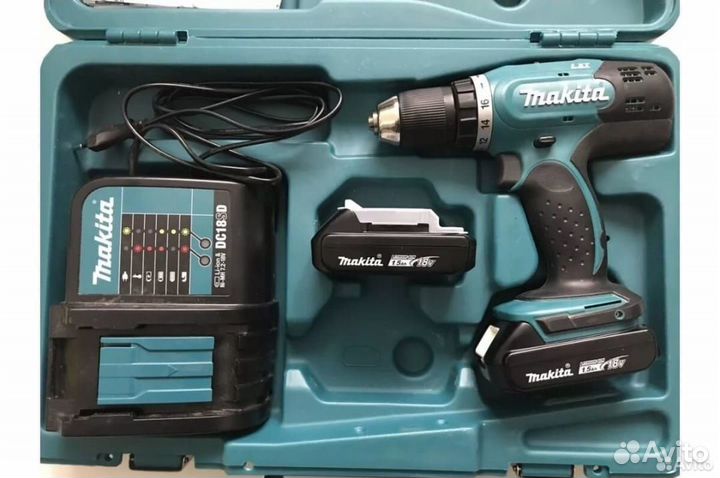 Аккумуляторная Дрель шуруповерт Makita DDF453SYE