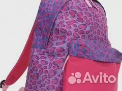 Новый рюкзак розовый Крокс Crocs школьный