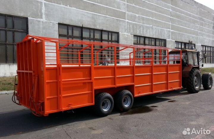 Полуприцеп для перевозки скота САТ ТПС6-01, 2023
