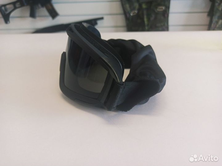 Тактически очки сменные линзы Black